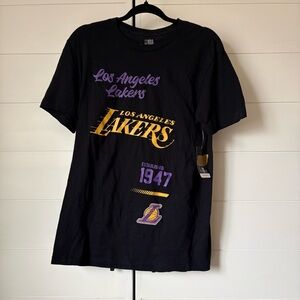 NBA Black and Purple Graphic Tee